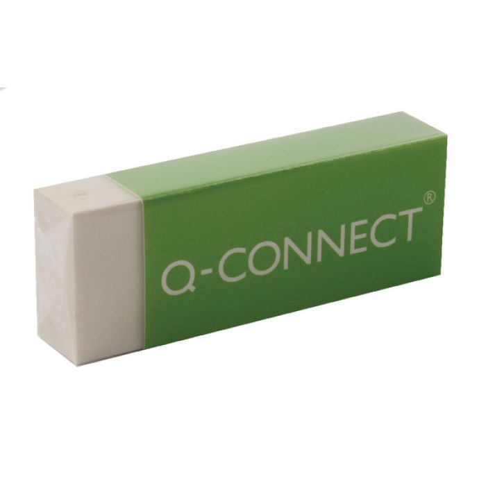 Q-Connect White PVC Eraser - (Single)