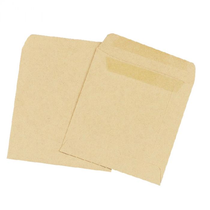 Q-Connect Wage Envelopes Self-Seal 108 x 102mm Plain Manilla - (Pack 1000)