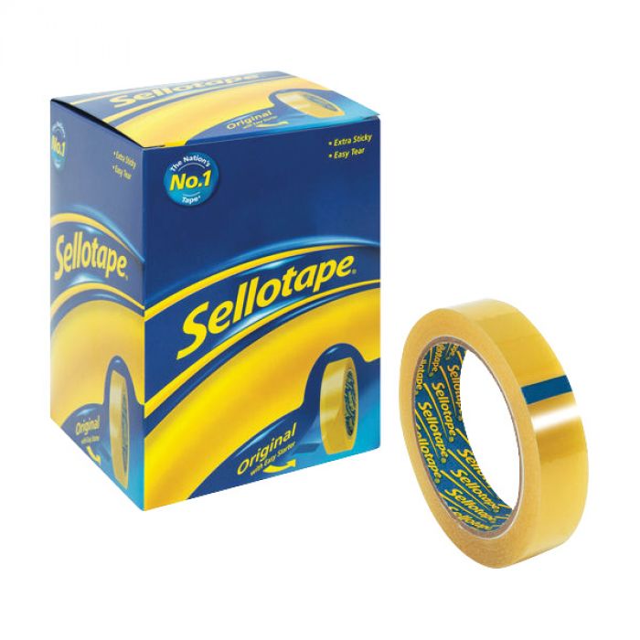 Sellotape Original Golden Tape - 24mm x 50m - (Single)